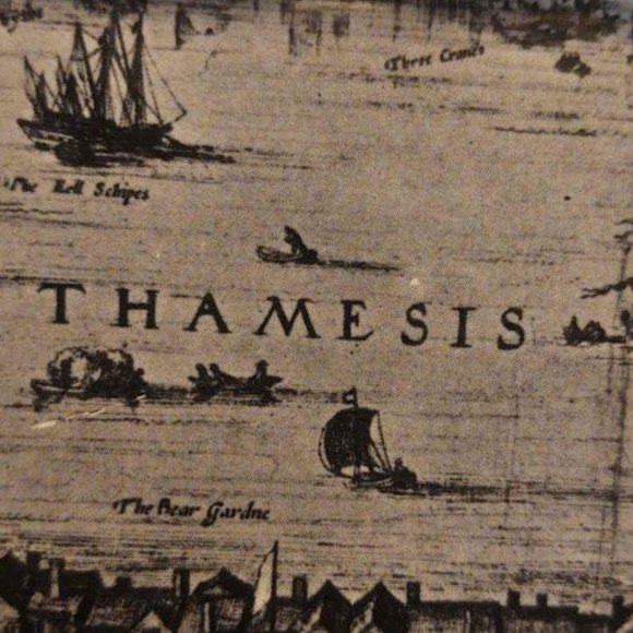 Vintage Holcam Pottery Trinket Dish Thamesis - Bankside Where Shakespear Lived. - Picture 1 of 7